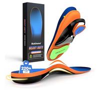 Bukihome Plantillas e insertos para botas de trabajo, plantillas de soporte de arco alto para estar de pie todo el día, alivia el dolor de pies