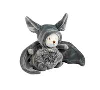 Bukowski Ziggy - Murciélago de peluche (15 cm), color gris