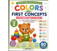 BUKSOVA Colors & First Concepts: Learn Colors, Shapes & Visual Recognition (BUKSOVA Toddler Early Learning Series)
