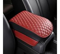 BUKYYY Cojín del Apoyabrazos del Coche, para Kia Sportage 5/4/3/2/1.Gen 1994-2025 La Consola Central De Cuero Cubiertas De Reposabrazos De Protector,A/Red