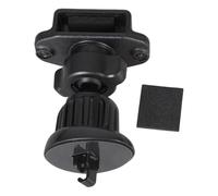 BULAIDAI Gancho de acero para coche, soporte de ventilación de aire, práctico clip para cinturón, soporte de coche ABS para radios bidireccionales