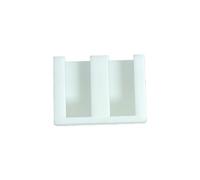 BULAIDAI Organizador de prensatelas para máquina de coser que ahorra espacio, soporte de almacenamiento compacto para sala de manualidades y clases