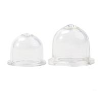 Bulbo de Cebador 19mm y 22mm para Cortasetos y Sopladora Esencial para mcculloch Repuesto Plástico Transparente Exterior