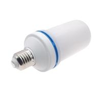 Bulbo De Llama LED - Luz Parpadeante De 3 W Para Un Ambiente Cálido, Lámpara De LED Decorativa Con Efecto De Fuego Para Patio, Porche, Jardín, Boda, Boda, Sala De Estar, Sala De Estar, 2.36x6.1 Pulgad