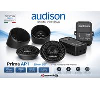 Bulck Pack Audison AP 1 tweeter 26 mm 4 ohmios 150 vatios incl. suave - 1 par