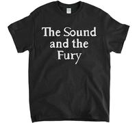 bulei As Worn by Ian Curtis The Sound and The Fury Unisex 100% Cotton Short-Sleeve T-Shirts Black L