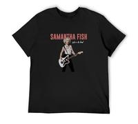 bulei Bulletproof Samantha Fish Kill Or Be Kind Unisex 100% Cotton Short-Sleeve T-Shirts Black L