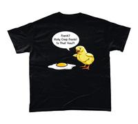 bulei Funny Joke Frank? Holy Crap Frank! Is That You? Unisex 100% Cotton Short-Sleeve T-Shirts Black XL