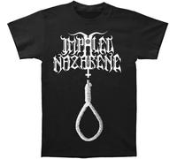 bulei Impaled Nazarene Liberate Yourself from Life Unisex 100% Cotton Short-Sleeve T-Shirts Black XXXL