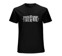 bulei Neu 8787-Siouxsie and The Banshees Logo Unisex 100% Cotton Short-Sleeve T-Shirts Black XL