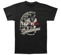 bulei REO Speedwagon Hi Infidelity Unisex 100% Cotton Short-Sleeve T-Shirts Black XL