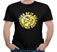 bulei Sick of It All Punk Band Always Grey Unique Unisex 100% Cotton Short-Sleeve T-Shirts Black XXXL