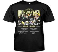 bulei The Highwaymen Funny Birthday Unisex 100% Cotton Short-Sleeve T-Shirts Black S