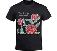 bulei Todd Rundgren Something Anything Unisex 100% Cotton Short-Sleeve T-Shirts Black L