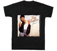 bulei Toni Braxton Unisex 100% Cotton Short-Sleeve T-Shirts Black XL