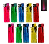 Bulentini Mechero turbo con llama turbo, turbo turbo, 1 - 10 (2 x 10 mecheros)