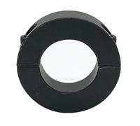 Bulevisiter Abrazadera de acero de dos piezas, diseño de anillo fijo dividido para ejes de 12 a 40 mm, acabado de óxido negro con tornillos empotrados DIN 912, alto axial (15 mm)
