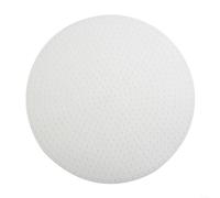 Bulevisiter Almohadilla de silicona para olla arrocera, resistente al calor, reutilizable, herramienta de cocina, control de vapor de forma redonda, 18 cm a 40 cm de diámetro (25 cm)