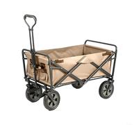 Bulevisiter Bolsa plegable para vagón, bolsa de almacenamiento de tela Oxford impermeable, organizador de carrito de contenedor interior, para carrito de jardín, carrito de camping, playa, 85 x 43 x