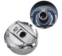Bulevisiter Caja de bobina para máquina de bordar, soporte de bobina industrial tamaño L con resorte de cierre trasero, compatible con Barudan, Tajima, SWF y Happy