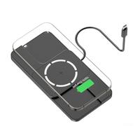 Bulevisiter Cargador inalámbrico de carga rápida para coche con almohadilla antideslizante y soporte para salpicadero, certificado de 15 W, compatible con la serie 15/14, para Galaxy S23/S22, (TC-0.3)