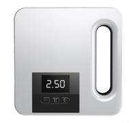 Bulevisiter Compresor de aire eléctrico inflable de 12 V con pantalla digital, caudal de 35 l/min, 120 W para inflado automático de neumáticos, diseño portátil de doble cilindro