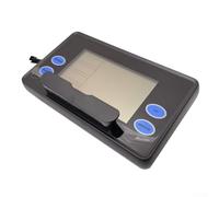 Bulevisiter Contador de máquina de remo resistente al agua, medidor electrónico de rendimiento para equipos de fitness, construcción de plástico, 18,5 x 10,5 cm, color negro