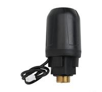Bulevisiter Controlador automático de interruptor de presión de agua de 200 W-1100 W para bombas autocebantes, construcción de metal + plástico, 90 mm de altura, negro (B)