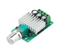 Bulevisiter Controlador de velocidad del motor CC 12V 24V 10A Regulador ajustable para máquinas herramientas CNC, impresión textil, maquinaria de procesamiento de alimentos - Verde+Plata+Negro