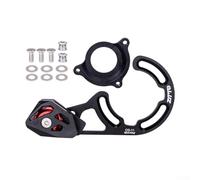 Bulevisiter Guía de cadena de bicicleta para plato individual 32T-38T, para CNC mecanizado 7075 aleación de aluminio DH Mountain Front Chain Guard compatible con bicicletas