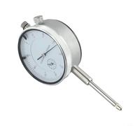 Bulevisiter Indicador de esfera de 0-30 mm/0,01 mm con lengüeta trasera, herramienta de medición micrométrica de precisión para concentricidad del husillo, desviación del eje, empuje y engranaje
