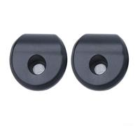 Bulevisiter Juego de 2 abrazaderas de tija de sillín de 35 mm para Domane y Emonda, color negro para bicicleta, compatible con bicicletas de carretera Trek, construcción robusta para piezas de