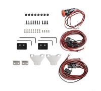 Bulevisiter Juego de interruptores de límite de máquina de grabado CNC para 3018 PRO, 3018 Max 3020, kit de botón de parada con 1 interruptor de parada, 6 interruptores de límite, montaje de cable de