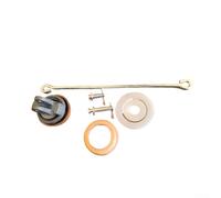 Bulevisiter Kit de pistón de repuesto de bomba manual tipo 75, sello de manga de cuero, émbolo de hierro fundido, varilla galvanizada, pernos y arandelas, para bombas de agua (B)