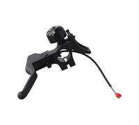 Bulevisiter Mango de freno para scooter eléctrico Xiaomi con timbre, compatible con modelos Xiaomi 4, Lite y 2ª generación, pieza de repuesto de plástico negro