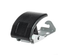 Bulevisiter Manija de liberación de bloqueo de capó para Lancer Outlander 5910A027XA, ABS negro y interruptor interior de metal de repuesto para modelos 2007-2017