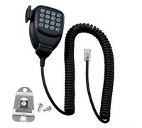 Bulevisiter Micrófono de radio de vehículo MC-59 para Kenwood TM-271A TM-281A TM-471A con conector RJ-45 de generación de señal multifrecuencia de doble tono