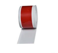 Bulevisiter Moldura decorativa de PVC suave, piezas de sustrato de plástico impermeable para zócalos de pared, proporcionando una protección eficaz y mejora estética (blanco)