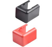 Bulevisiter Paquete de 2 cubiertas antipolvo para terminales de batería de litio, IP67, resistente al agua, ignífugo, PA66, protección para conectores de terminales de almacenamiento de energía, a