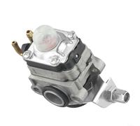 Bulevisiter Pieza de carburador de aleación de aluminio de 9 mm de entrada para cortasetos de gas de 26 cc compatible con máquina de taladro de tierra 139 HS36
