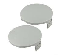 Bulevisiter Piezas de repuesto para cubierta de carrete de recortadora de césped, para RA122 Ryobi RLT4027 RLT4125 RLT5027 RLT6030 RLT5127 RLT6130, material ABS (2/6 piezas) (2 piezas)