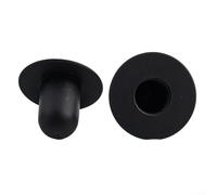 Bulevisiter Piscina para piscinas sobre el suelo, sellado de piscina, paquete de 4 cubiertas de agujero de filtro de PVC con diámetro exterior de 2.3 pulgadas, compatible con sin pistón (negro)