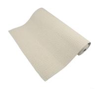 Bulevisiter Rollo de papel tapiz autoadhesivo a prueba de humedad a prueba de ruido con aislamiento térmico, resistente a las manchas para decoración de pared del hogar (beige amarillo)