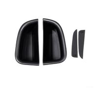 Bulevisiter S90 2017-2026 - Caja de almacenamiento para puerta de automóvil, modificación de organizador interior, compartimento de almacenamiento de plástico para vehículo (negro)