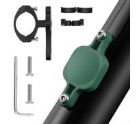 Bulevisiter Soporte antirrobo para seguimiento real, soporte localizador ABS resistente a la intemperie con diseño de perfil bajo y seguridad de herramientas hexagonales, compatible con (verde)