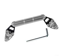 Bulevisiter Soporte de expansión para Honda PCX160 y PCX150, soporte de teléfono de aleación de aluminio con ajuste de alta universalidad para accesorios de motocicleta (plateado)