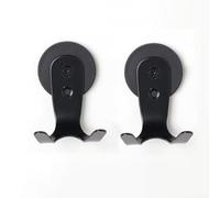 Bulevisiter Soporte magnético para herramientas de café para manipulación, portafiltro y accesorios, 2 ganchos de acero inoxidable con protección de goma, compatible con armarios de metal