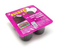 Bulgari Negrettino. Bombones de Chocolate con Relleno de Marshmallow. 18 paquetes x 4 uds