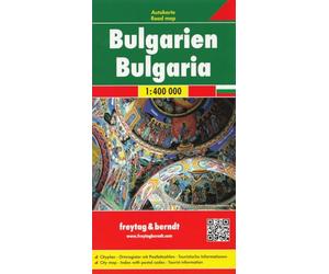Bulgaria 1:400.000: Wegenkaart 1:400 000 (Auto karte)