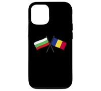 Bulgaria Rumania Banderas Cruzadas Amistad Rumana Búlgara Carcasa para iPhone 12/12 Pro